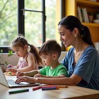 Guía Definitiva: Conciliación, Guardería y Bienestar para Autónomos con Niños
