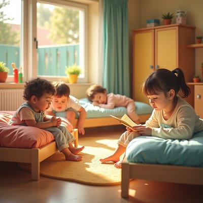 La Guardería y el Sueño Infantil: Guía Definitiva para Padres en España