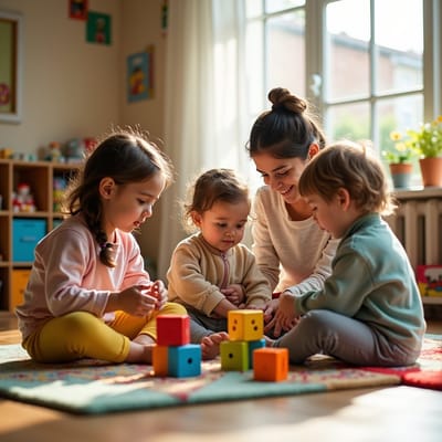 Pedagogía Inclusiva en Guarderías 2025: Guía para Espacios Accesibles y Diversos