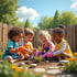 Naturaleza y Desarrollo Infantil: Actividades al Aire Libre en la Guardería